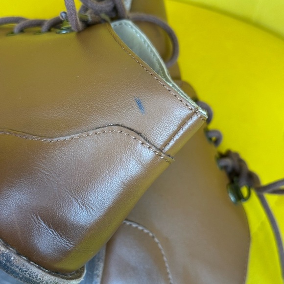 JANIE AND JACK Boy Shoes Leather Lace-Up Boot SIZE 10 - Picture 7 of 9